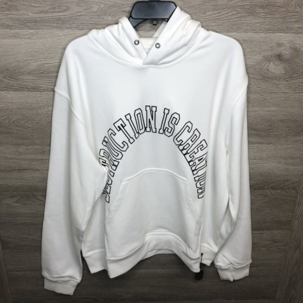 Control Sector Adult XL 2:3 WHT Sweatshirt Hoodie